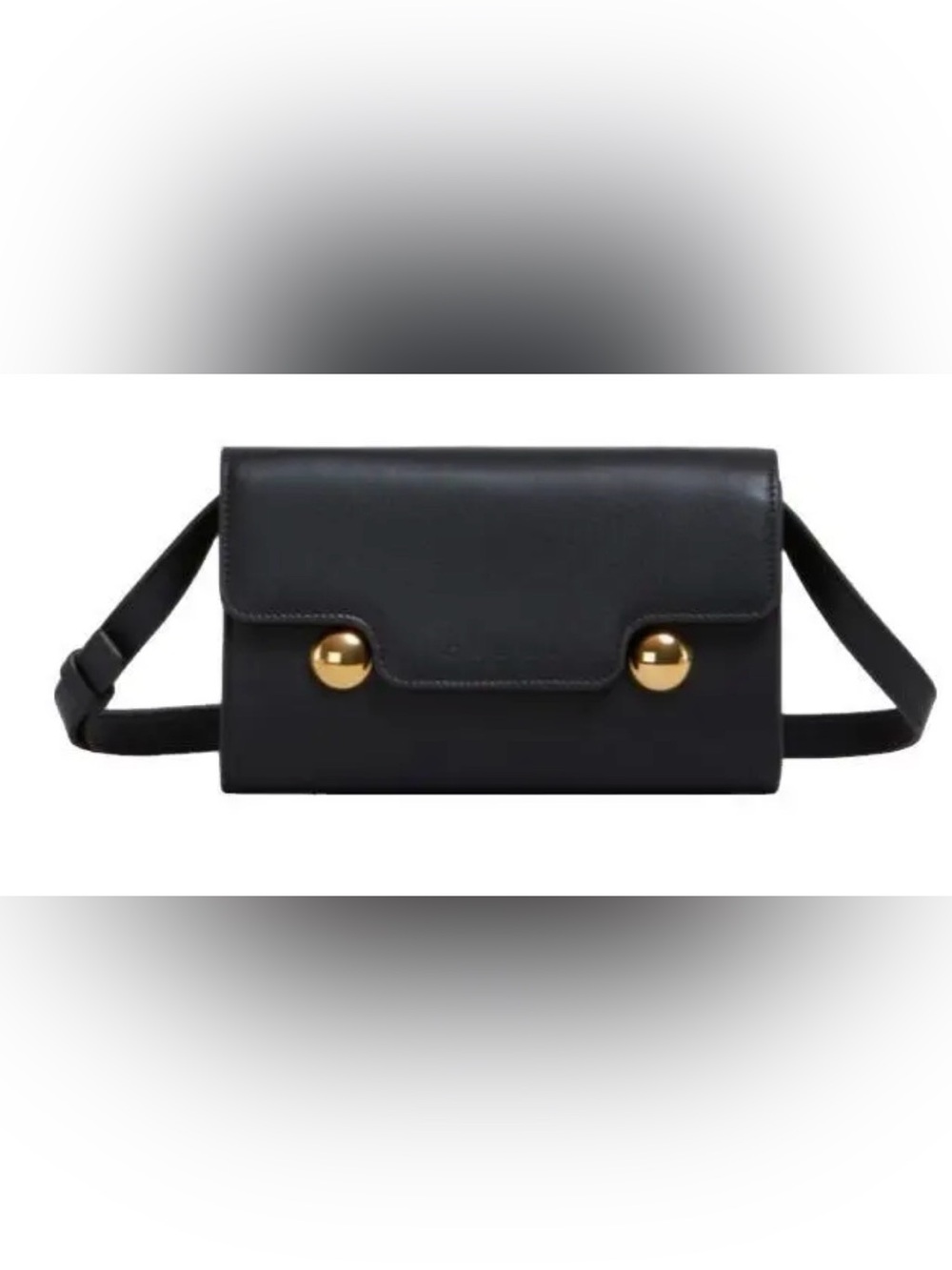 Marni Black Trunkaroo Crossbody Bag NWOT - Picture 3 of 13
